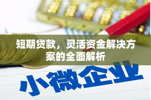 土城短期贷款，灵活资金解决方案的全面解析