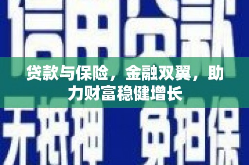 土城贷款与保险，金融双翼，助力财富稳健增长